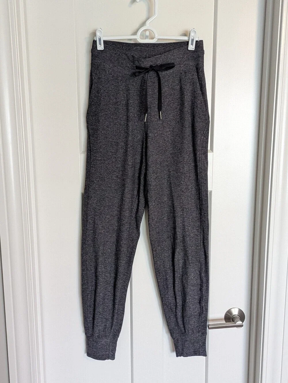Lululemon Ready To Rulu Joggers - Heathered Grey Black sz 4
